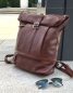 Preview: ROLLTOP BACKPACK COGNAC Rucksacktasche